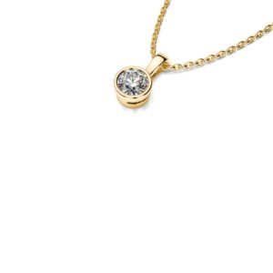 Zlatý náhrdelník s diamantmi Manon