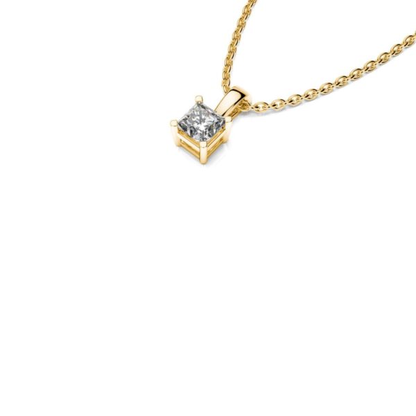 Zlatý náhrdelník s diamantmi Nil