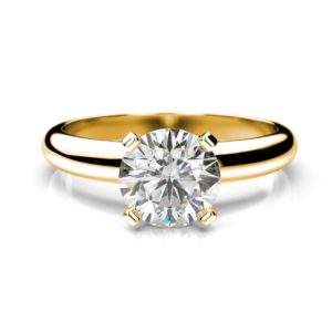 Diamantový zásnubný prsteň Alya Round