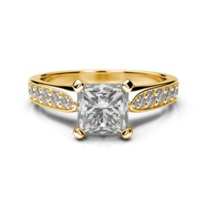 Diamantový zásnubný prsteň Stela Princess