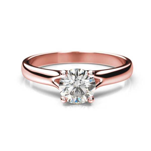Diamantový prsteň Rosa Round