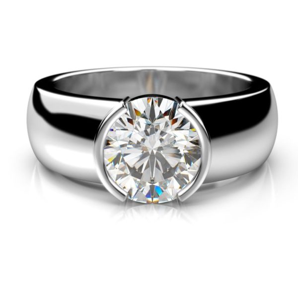 Diamantový prsteň Tabit Round