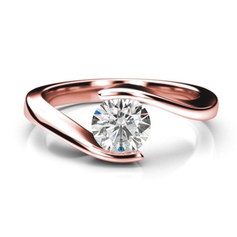 Diamantový zásnubný prsteň Imiri Round