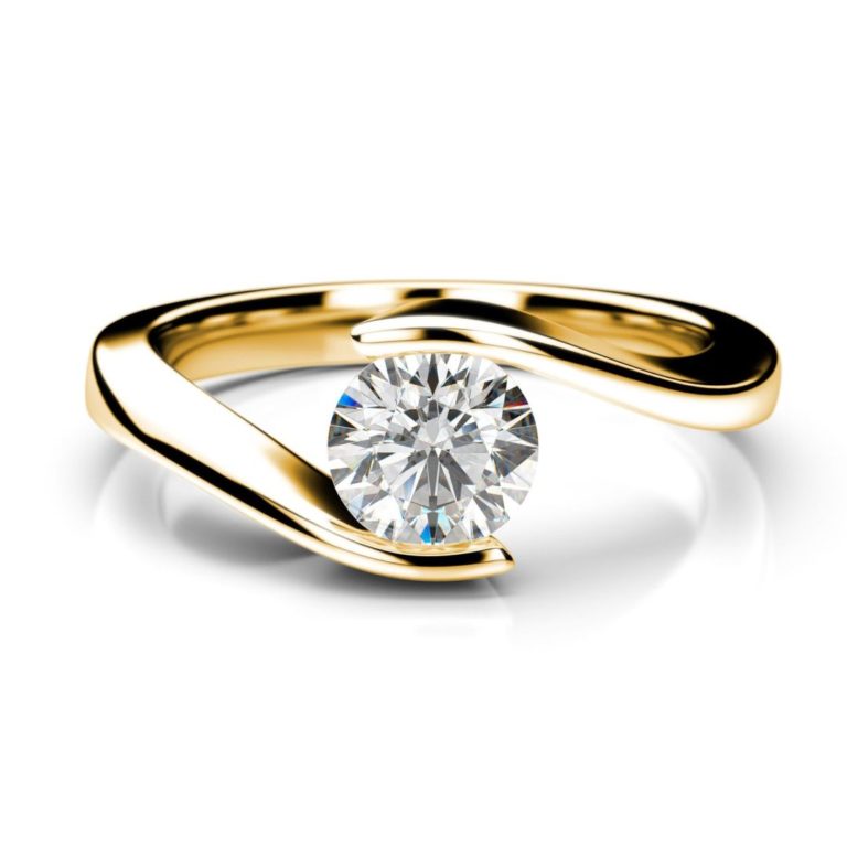 Diamantový prsteň Imiri Round