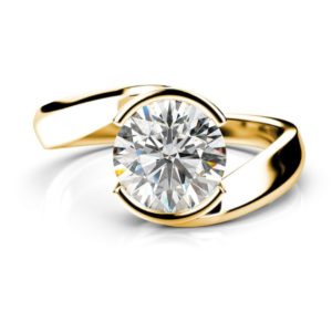 Zásnubný prsteň s diamantom Katari Round