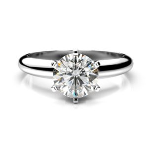 Diamantový prsteň Amber Round