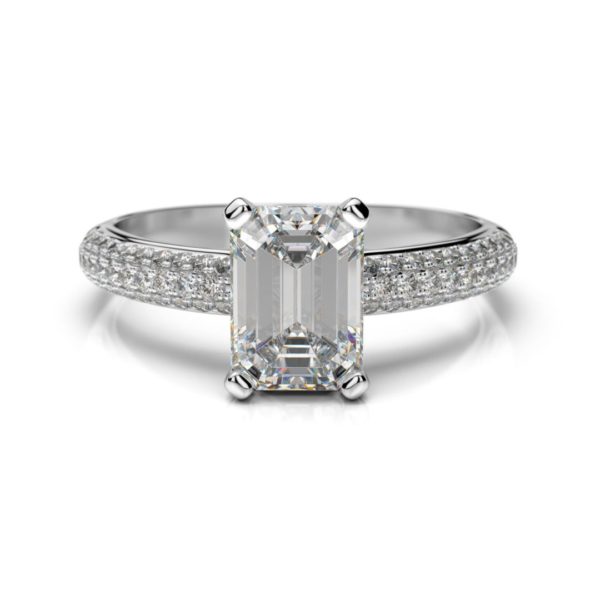 Diamantový zásnubný prsteň Meissa Emerald