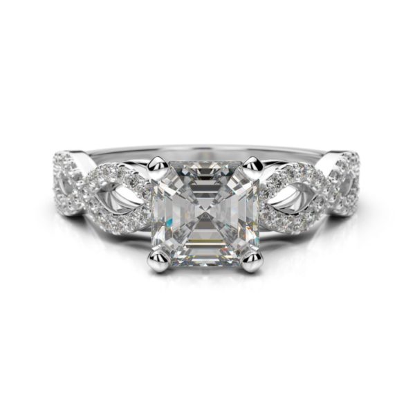 Diamantový zásnubný prsteň Tala Asscher