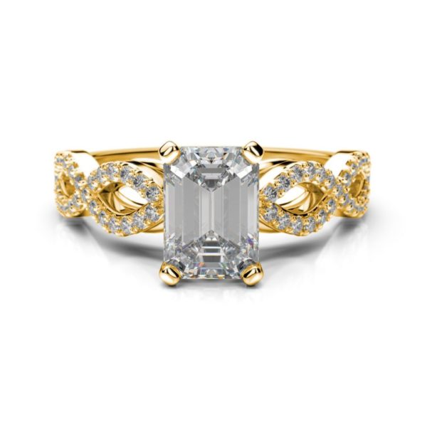 Zásnubný prsteň s diamantom Tala Emerald