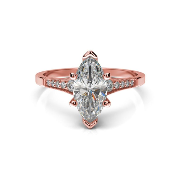 Diamantový prsteň Sahel Marquise