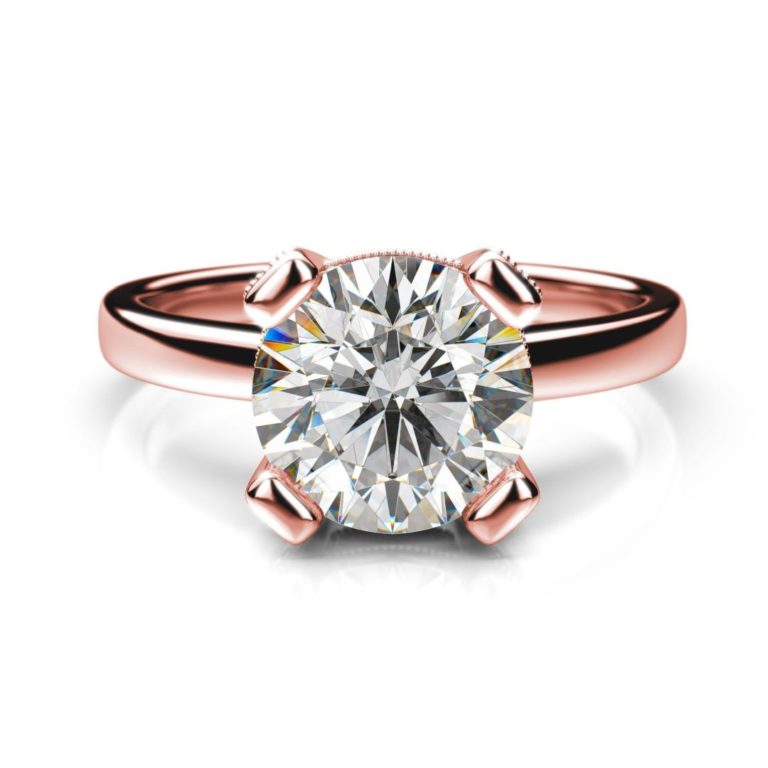 Diamantový prsteň Amari Round