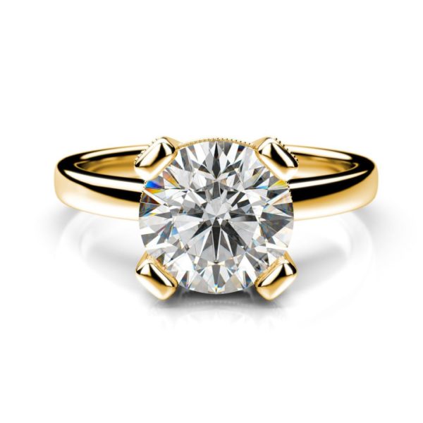 Diamantový zásnubný prsteň Amari Round