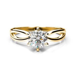Diamantový zásnubný prsteň Bela Round