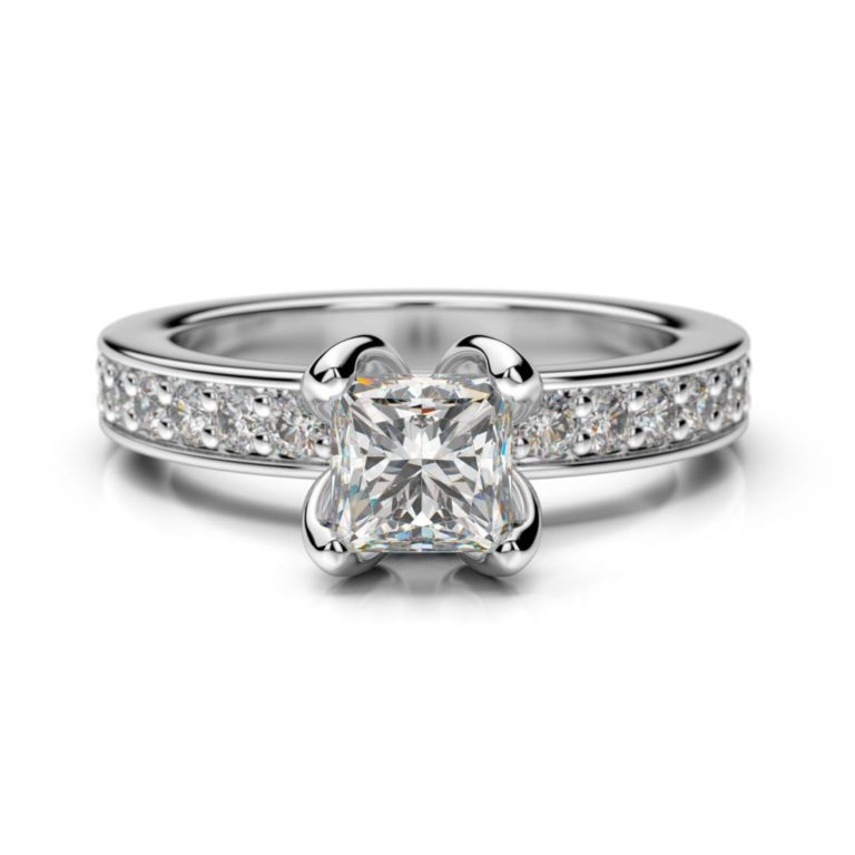 Zásnubný prsteň s diamantom Iris Princess