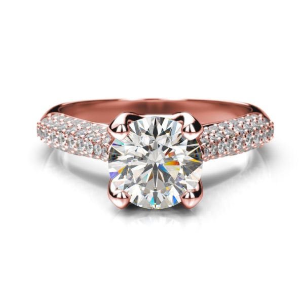 Diamantový prsteň Reina Round