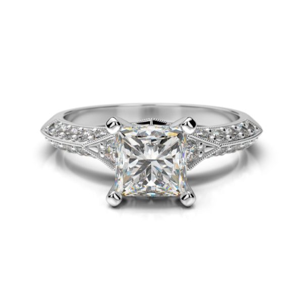Diamantový zásnubný prsteň Nais Princess