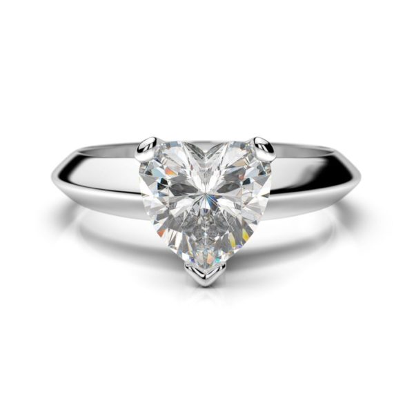 Zásnubný prsteň s diamantom Botein Heart