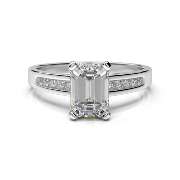 Diamantový prsteň Avior Emerald
