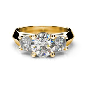 Zásnubný prsteň s diamantom Vera Round
