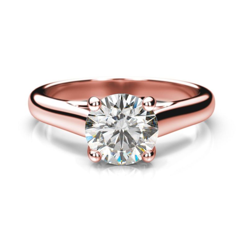 Diamantový zásnubný prsteň Coxa Round